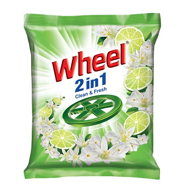 Wheel Washing Powder 2in1 Clean &Fresh 500 gm,obak
