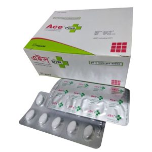 Ace Plus (Paracetamol BP 500mg+Caffeine BP 65 mg) 1x10 Tablet