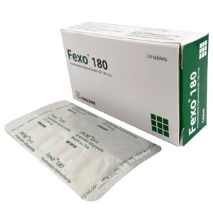 Fexo 180mg (Fexofenadine Hydrochloride ) 1x10 tablets