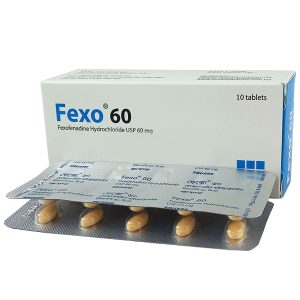 Fexo 60mg (Fexofenadine Hydrochloride ) 1x10 tablets